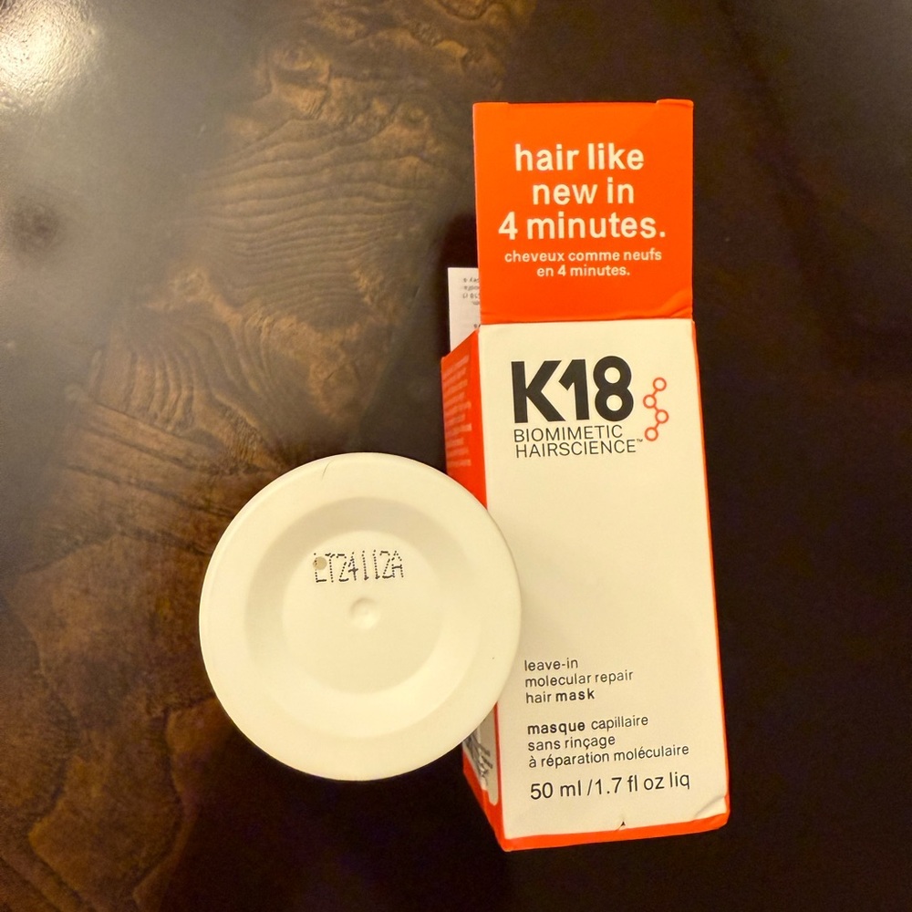 K18 Leave-In Molecular Hair Mask, Repairs Dry or Damaged Hair - Picture 5 of 6